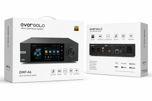 EverSolo DMP-A6 Lettore musicale all-in-one per lo streaming, design rettangolare in metallo, sistema audio ad alta fedeltà - Product Image 2