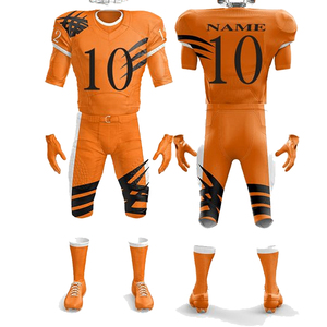 Personalizable Reversible Uniforme de Fútbol Americano Buena Calidad Transpirable Ropa Deportiva Impreso Manga Corta Personalizado Nombre del Equipo - Product Image 6