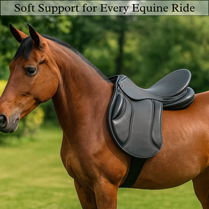 La Mejor Silla de Doma Americana de Cuero |   Silla de Montar Inglesa Sintética para Salto Ecuestre |   Equipo de Equitación Premium |   Exportación Mundial - Product Image 2