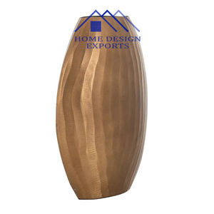 Floreros dorados para mesa, jarrones grandes de alta calidad para Decoración de mesa de boda - Product Image 6