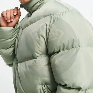 Chaqueta de Invierno para Hombre, Personalizable al por Mayor, de Alta Calidad, Nueva, Más Vendida, Gruesa, de Lona, Impermeable, Ecológica, con Capucha - Product Image 3