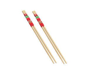 Palillos chinos Palitos de sushi de madera Juego de palillos japoneses Palillos de comida coreana reutilizables Cocina Vajilla de madera - Product Image 1