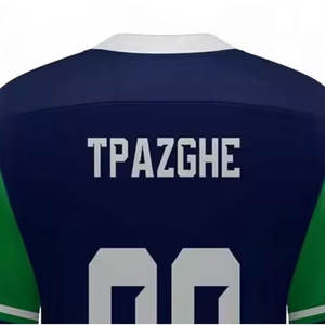 Jersey de Hockey sobre Hielo para Hombre en Cantidad al por Mayor, Personalizado para Equipos, 100% Poliéster, Ecológico, Transpirable, en Existencia - Product Image 5