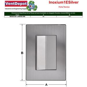 Interruttore per scale con blocco di sicurezza, MXIXE-006, 10 pezzi, Interruttore per scale, 125-250VAC, 10A, 50/60Hz, Argento, Acciaio inossidabile/PC. - Product Image 4