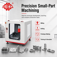 Centre d'usinage CNC 3 axes SIEG Fa4 IKX1 avec 4 outils ATC, broche ISO20, pour l'éducation, la formation, le prototypage et la petite production
