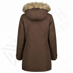 Collar Hooded Overcoat Female Jacket Parka Thick Warm Cotton Padded Breathable Women's Coats <b>Thermal</b> Fashion Winter - Product Image 2