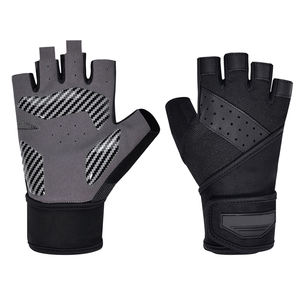 Unisex Custom <b>Fitness</b> <b>Gloves</b> Black Anti-Slip Training <b>Gloves</b> for Gym Workout Weight Lifting Sports Available in Sizes - Product Image 6