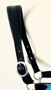 Haute qualité Durable personnalisé anglais selle cheval licou doux rembourré cuir Nylon Logo personnalisé divers modèles couleurs - Product Image 5