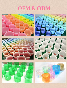 شعار التبت المعدني ، بوتقة الكوارتز للعلاج بالصوت والتأمل - Product Image 4