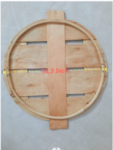 Caisse en bois artisanale de qualité supérieure, boîte de rangement décorative, bois rustique de haute qualité, durable et élégante - Product Image 4