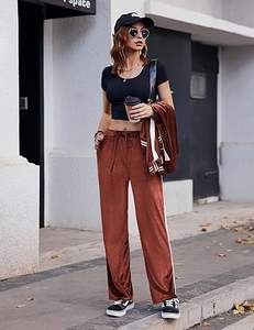 2Piece <b>Women</b> Velvet Tracksuit <b>Velour</b> <b>Lounge</b> <b>Set</b> with Zip-Up Top and Sweatpants Comfortable Casual Wear Outfit with Handy Pockets - Product Image 6