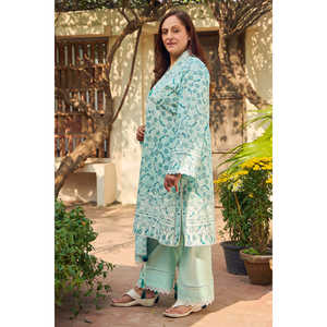Traje de 3 Piezas para Mujer con Estampado de Laca y Dupatta CL-62108, una Colección - Product Image 2