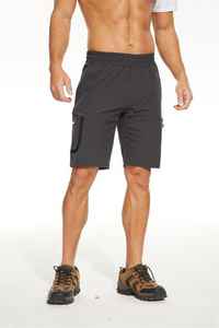 Venta al por mayor para hombre cintura elástica pantalones Cargo Plus tamaño de los hombres pantalones cortos de trabajo al aire libre pantalones cortos de carga para los hombres - Product Image 4