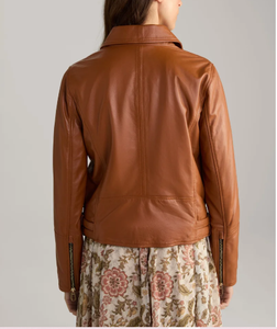 Chaqueta de cuero para mujer/chaqueta de cuero genuino para mujer/chaqueta de cuero para mujer - Product Image 4