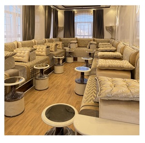 Sofá estilo Majlis árabe, diseño clásico, elegante conjunto para sala de estar, asientos de esquina de lujo, diseño que ahorra espacio - Product Image 1