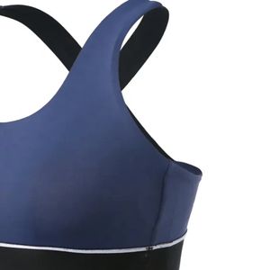 Soutien-gorge de sport pour femme respirant sans couture à maintien élevé avec logo frontal - Nouveau design tendance de haute qualité - Product Image 5