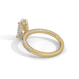 Fabricant de diamants Mantra, fiançailles pour femmes, or 18 carats, VS2-VVS1 taille brillante, certifié IGI, mariages à la mode en forme de marquise - Product Image 2