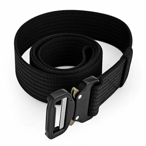 Ceinture OEM Ceintures stables de couleurs unies en gros avec sangles ou boucles avec logo personnalisé Ceinture à service réglable - Product Image 1