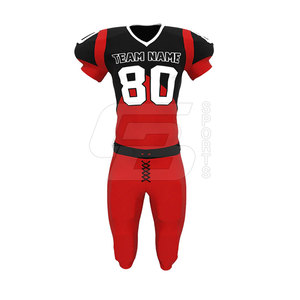 ชุดเครื่องแบบอเมริกันฟุตบอลชุดแขนสั้นสำหรับผู้เล่นทีมดีไซน์ยอดนิยมสำหรับผู้ใหญ่ - Product Image 6