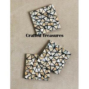 Wholesale Decorative Round Shape Set of 4 Resin And Acacia Wood <b>Cup</b> <b>Mat</b> Wooden Coasters for Drinks - Product Image 6