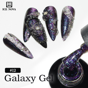 ICE NOVA Fábrica al por mayor de alta calidad Hema Free <span class=keywords><strong>Galaxy</strong></span> 10ml 15ml Uv Gel Polish para Nail Arts 21 colores efecto brillo - Product Image 3