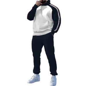 Ensemble de survêtement de qualité supérieure, tissu de qualité supérieure, 100% coton molletonné, service OEM, sweat-shirt et pantalon tendance, dernier design 2025 - Product Image 3