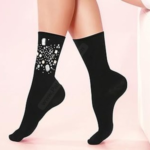 Chaussettes de sport pour hommes en coton imprimées par transfert thermique, antidérapantes, respirantes, personnalisées en gros - Product Image 5