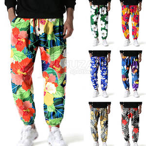 กางเกงพิมพ์ลายแบบกำหนดเองพร้อมดีไซน์กราฟิกที่สดใสสำหรับเสื้อผ้าแฟชั่นกางเกงผ้านุ่มพิมพ์ลาย - Product Image 5