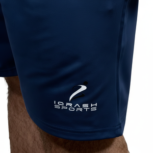 กางเกงขาสั้นฮิปฮอปผ้าเทอร์รี่คอตตอนปักโลโก้ตามสั่ง กางเกงกีฬาผู้ชายสไตล์สตรีทยอดนิยม กางเกงขาสั้นฟลีซโอเวอร์ไซส์สำหรับออกกำลังกาย - Product Image 5