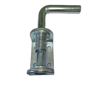 household doors and windows Long handle spring bolt made of iron aluminum and other materials with galvanized coating