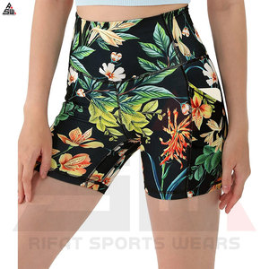 Offres Spéciales meilleure qualité Booty Shorts pour les femmes avec nouveauté femmes décontracté tricoté plaine teint Spandex coton motif solide - Product Image 4