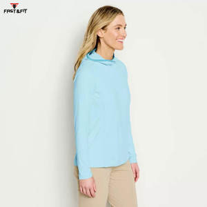 Sweats à capuche de pêche pour femmes respirants à séchage rapide et à manches longues personnalisables à conception par sublimation à vendre - Product Image 3