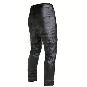 Pantalones de Cuero para Hombre de Moda, Pantalones de Cuero para Hombre de Primera Calidad, Tela Elástica y Suave, Pantalones de Cuero para Hombre, Atuendo Moderno y Elegante - Product Image 2