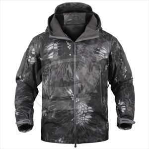 เสื้อแจ็กเก็ตมีฮู้ดสำหรับกิจกรรมกลางแจ้งหลากสีกันน้ำสำหรับล่าสัตว์ - Product Image 5