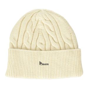 Custom Logo Knit Beanie Hat Soft Warm Stretch <b>Winter</b> <b>Cap</b> Unisex Comfortable Breathable Everyday Casual Wear Outdoor Use - Product Image 1