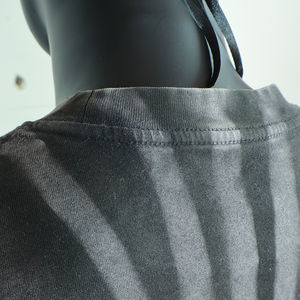 T-shirts pour hommes en coton 100% personnalisés OEM, col rond, effet délavé, haute qualité, coupe oversize, style streetwear, fabricant - Product Image 6