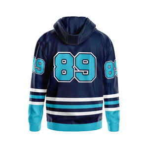 Personalizado directo Jersey Nhls Jerseys Old Time Retro con cordones recortada Hombres Hockey Sudadera con capucha - Product Image 5