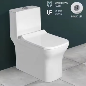 Marché saoudien prix bon marché porcelaine matériaux sanitaires cristal modèle une pièce toilette pour hôtel 5 étoiles - Product Image 2