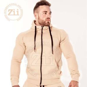 Logo personnalisé OEM Sweat à capuche ajusté pour hommes, vêtements de sport en polyester respirant pour l'entraînement de course à pied en hiver - Product Image 6