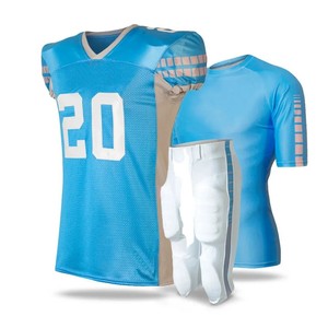 Uniforme de Fútbol Americano para Hombre, Talla Grande, Transpirable, de Secado Rápido, de Alta Calidad, a la Moda, 100% Poliéster, Mangas Cortas, de Fábrica - Product Image 4
