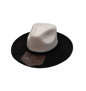 Sombrero Fedora de Gamuza de Dos Tonos Premium, Sombrero Mexicano Hecho a Mano con Ala Ancha, Fabricante OEM ODM - Product Image 3