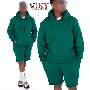 Ensemble sweat à capuche et short pour homme Drak Color Ensemble sweat à capuche manches complètes pour homme avec logo personnalisé et impression de qualité supérieure - Product Image 4