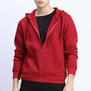 Venta caliente invierno manga larga pulóver sudaderas con capucha bordado personalizado Color sólido ropa de calle hecha de 100% algodón - Product Image 1