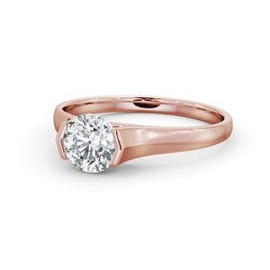 ชุดกรอบแหวนหมั้นเพชร10K,สำหรับทำเครื่องประดับเพชรเจียระไน10K สีทองแหวนหมั้นไม่ซ้ำใคร - Product Image 3