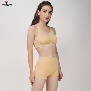 Top tendance Yoga soutien-gorge dames 100% coton sans couture femmes sport femmes ensembles 2 pièces ensemble femmes - Product Image 3