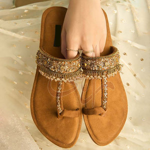 Sandalias Kolhapuri Ligeras de Alta Calidad para Mujer, Impermeables, Hechas en Pakistán, Tendencia de Moda para Todas las Temporadas - Product Image 2