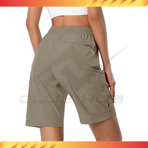 2025 New Arrival <b>Women's</b> Lightweight Hiking <b>Cargo</b> <b>Shorts</b> Sport Summer Casual Quick Dry Athletic <b>Shorts</b> Breathable High Zipper - Product Image 5