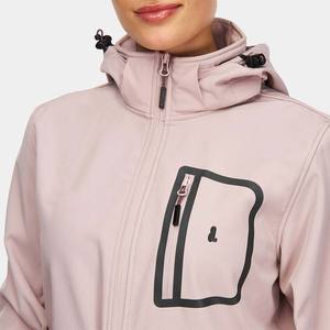 Veste Softshell pour femme, design personnalisé, écologique, nouvelle tendance 2026, vêtements de sport actifs, vestes Softshell - Product Image 4