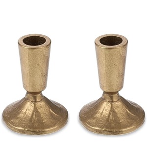 Portavelas de Aluminio Acanalado Moderno, Tamaños Personalizados, Logotipo, Decoración Navideña para el Hogar, Centros de Mesa para Bodas, Ecológico - Product Image 2