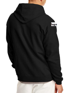 ขายส่งผู้ชายเต็มซิป Hoodie 50% ฝ้าย50% โพลีเอสเตอร์นำเข้าซิปปิดเครื่องล้างจัดหาจากบังคลาเทศ - Product Image 3